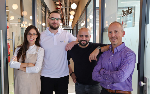Yinnon Dolev (from right), Diyaa Shridi, Izik Lavy and Meytal Shavit. Photo: Fabian Koldorf Yinnon Dolev (from right), Diyaa Shridi, Izik Lavy and Meytal Shavit. Photo: Fabian Koldorf