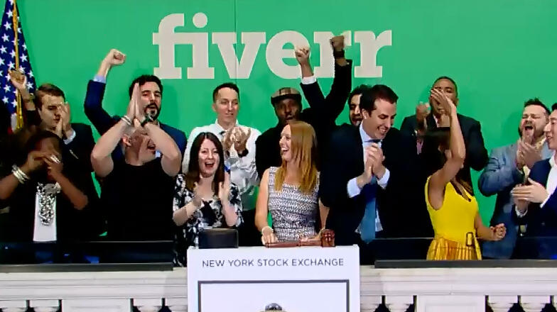 פייבר פתיחת מסחר fiverr