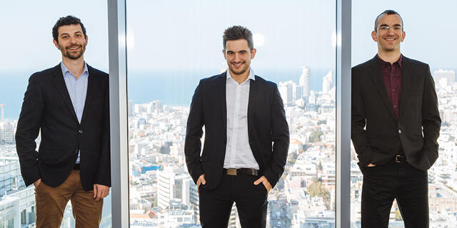 מייסדי איידוק מימין גיא ריינר  אלעד וולך ו מיכאל ברגינסקי 