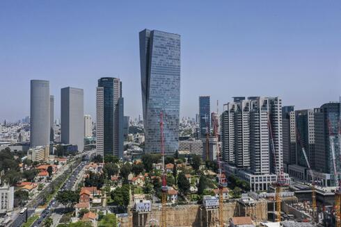 Tel Aviv skyline. Tel Aviv skyline.