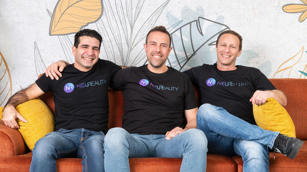 Neureality founders Yossi Kasus Moshe Tanach Tzvika Shmueli