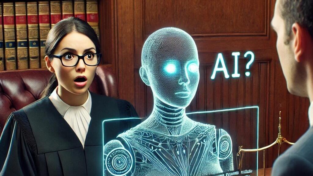 בית משפט (נוצר על יד AI)