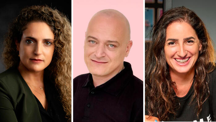 From left: Lotan Magal Ariel Utnik, and Avital Sincai From left: Lotan Magal Ariel Utnik, and Avital Sincai